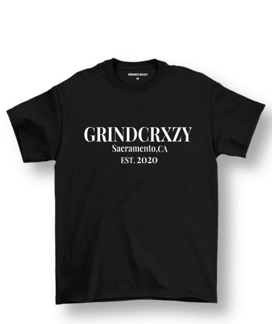 GrindCrxzy - Black “Sac EST.” Shirt