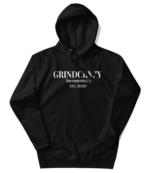 GrindCrxzy - Black “Sac EST.” Hoodie