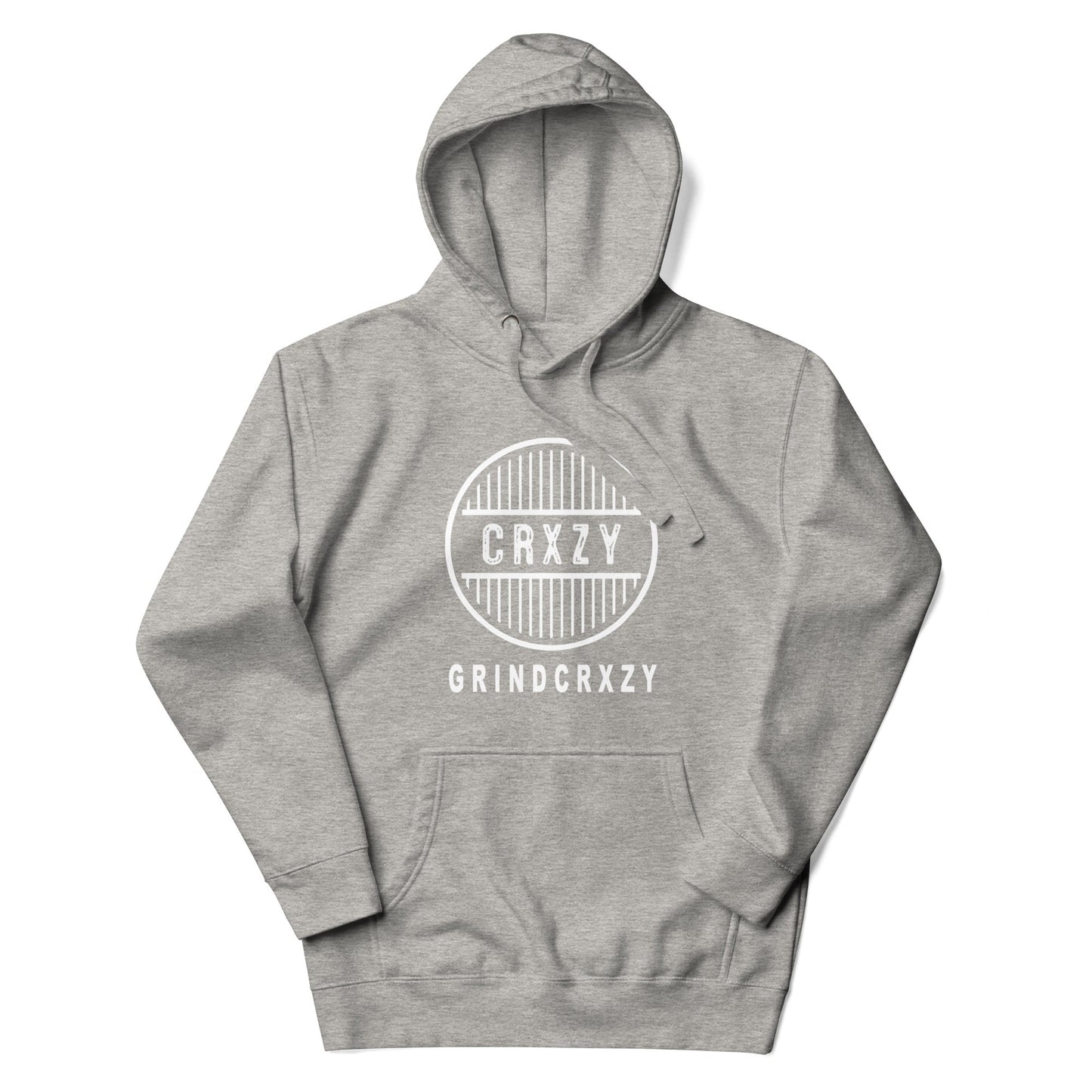 GrindCrxzy - Light Grey "White Bridge" Hoodie