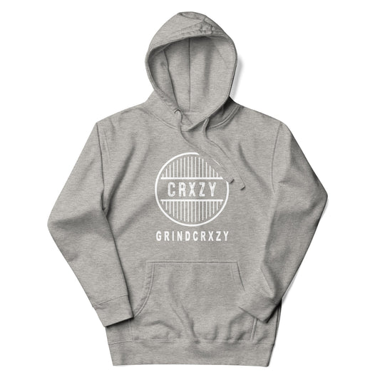 GrindCrxzy - Light Grey "White Bridge" Hoodie