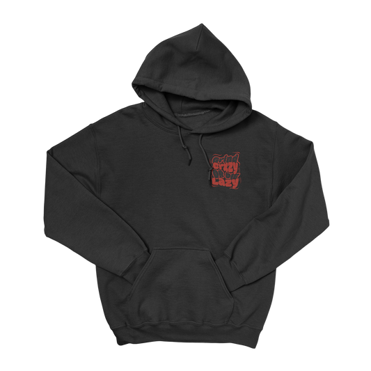 GrindCrxzy - Black “GCDL BLK&RED" Hoodie