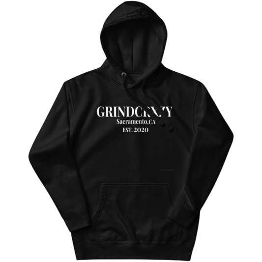 GrindCrxzy - Black “Sac EST.” Hoodie