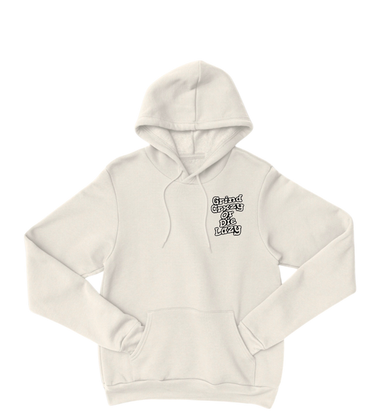 GrindCrxzy - Bone "GCDL Outline" Hoodie