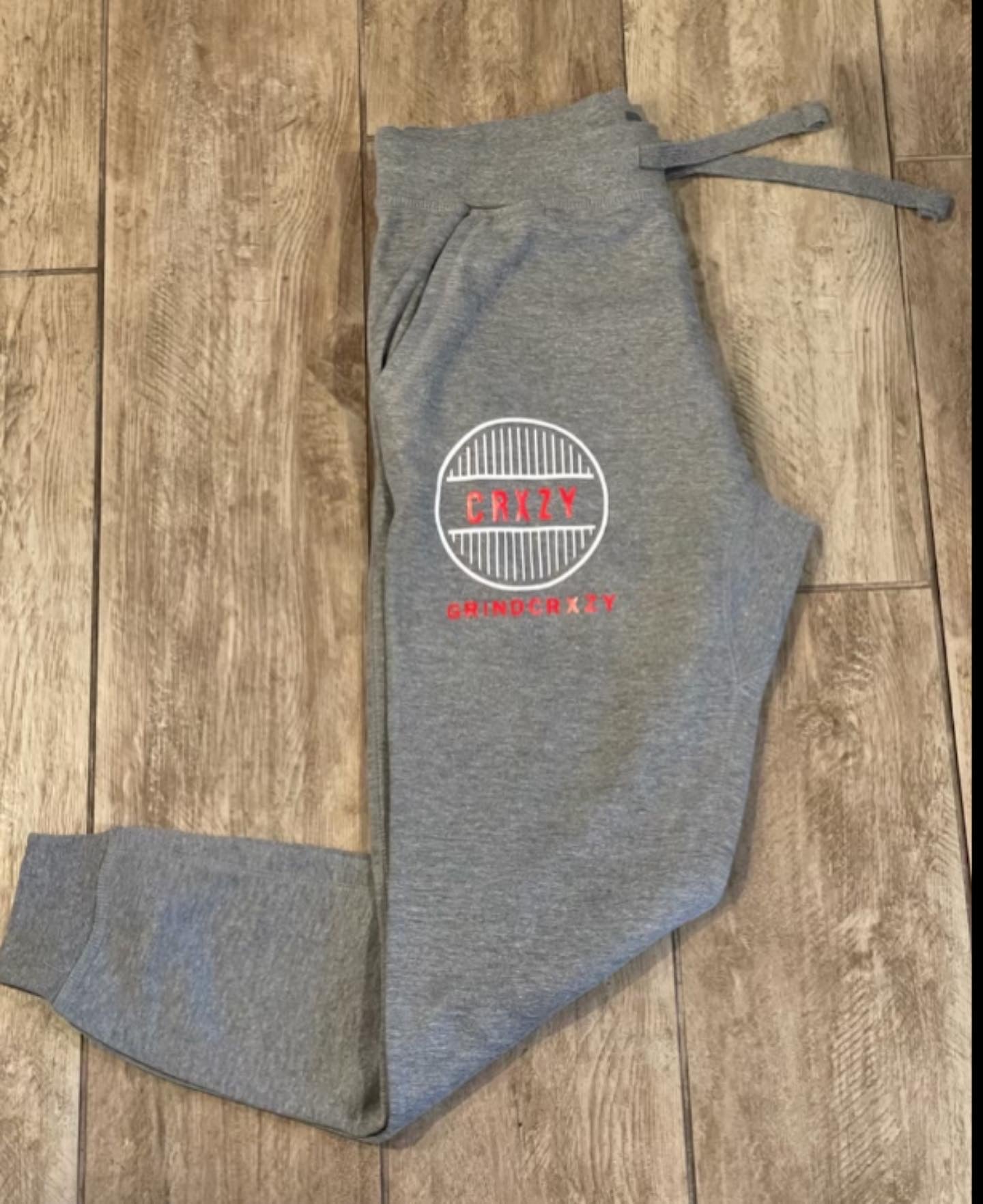 GrindCrxzy - Grey " Red Special" Set