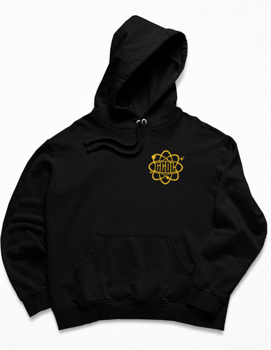 Grindcrxzy - Black /W Yellow“GCDL” Y2K Hoodie