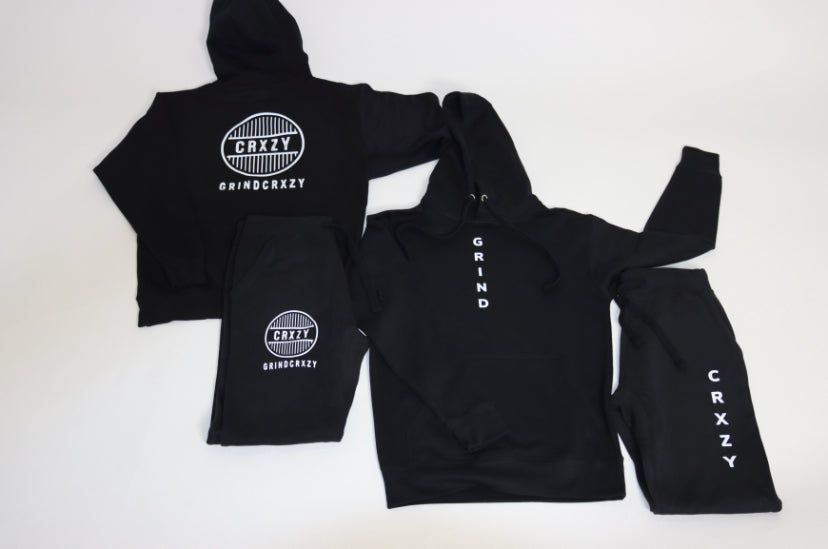 GrindCrxzy - Black "Grind" Set