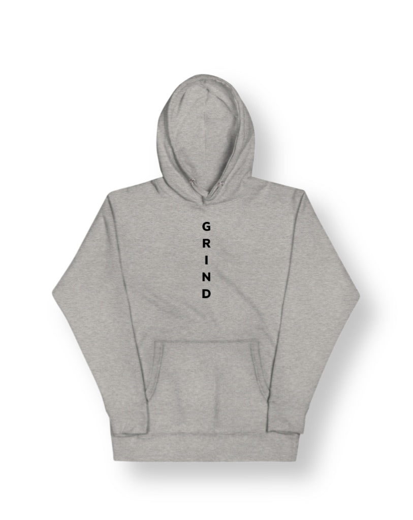 GrindCrxzy - Grey/Black "Grind" Hoodie