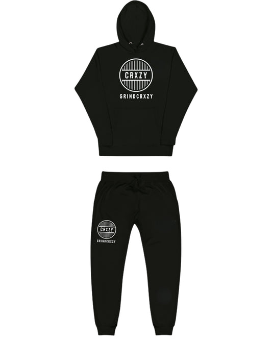 GrindCrxzy - Black "White Bridge" Set