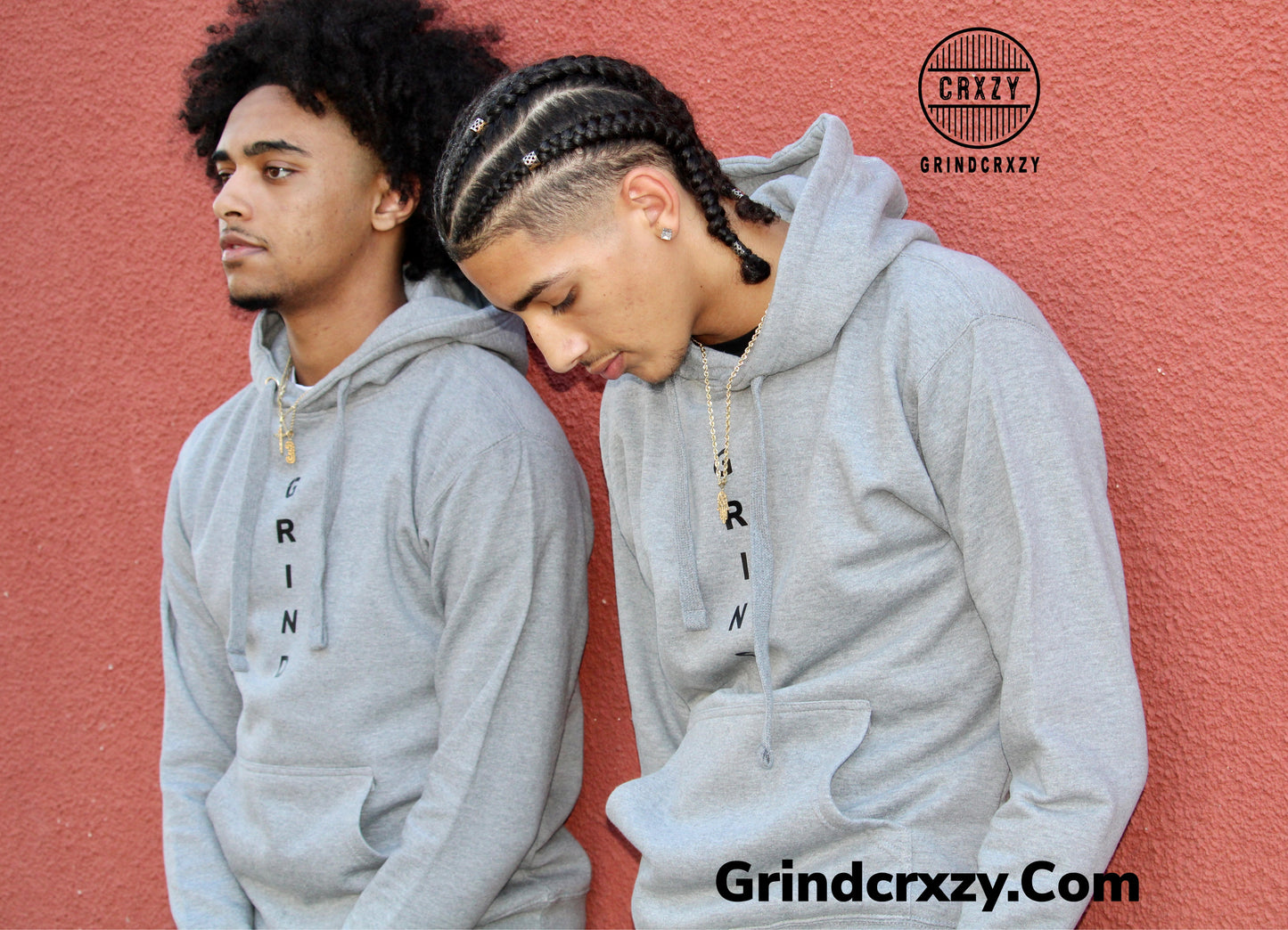 GrindCrxzy - Grey/Black "Grind" Set