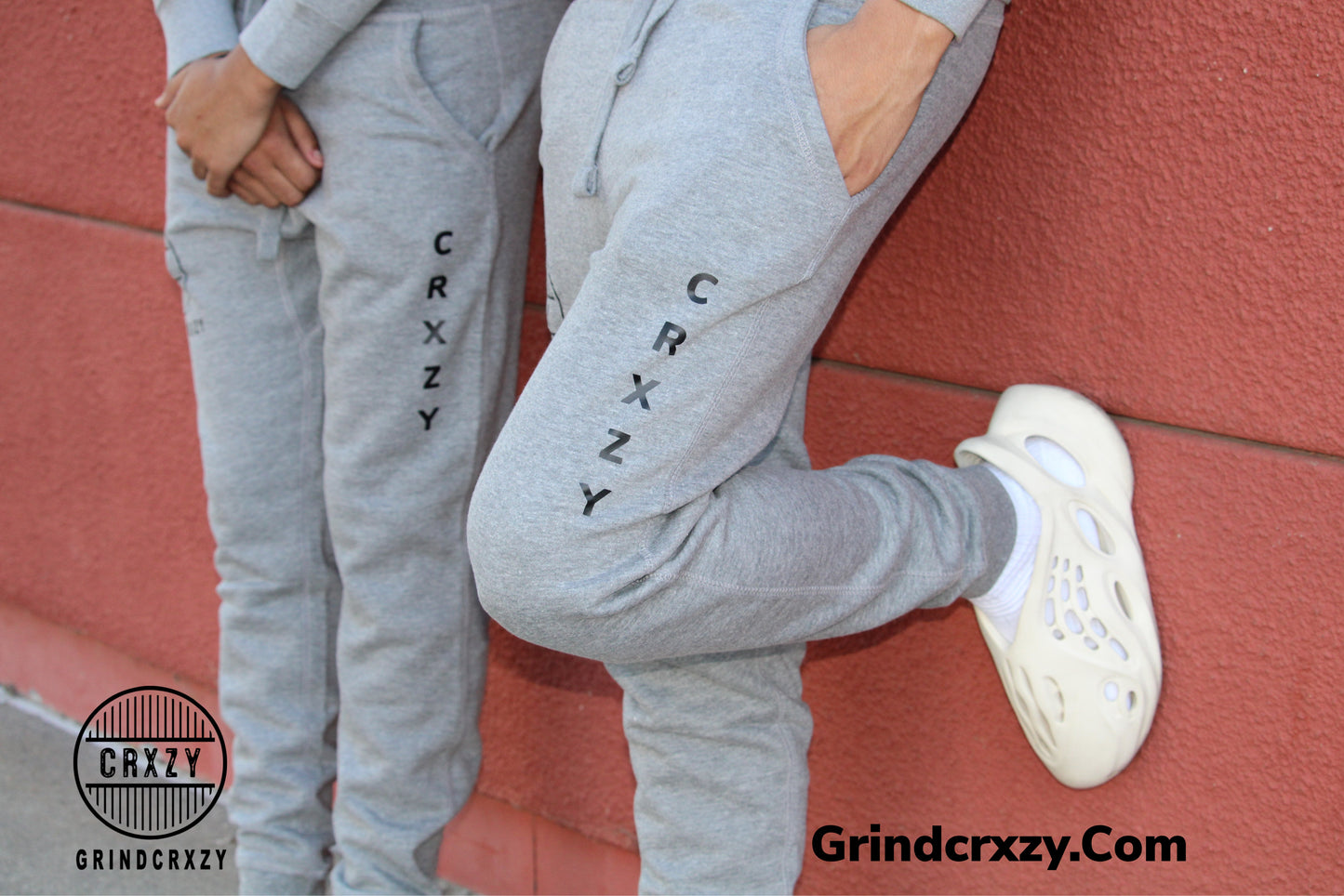 GrindCrxzy - Grey/Black "Grind" Set
