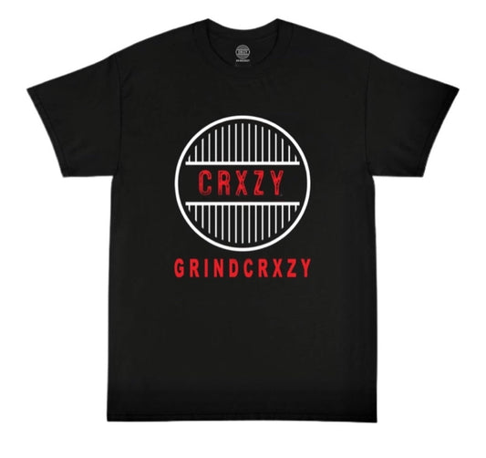 Grindcrxzy Black “Red Special” Bridge Shirt