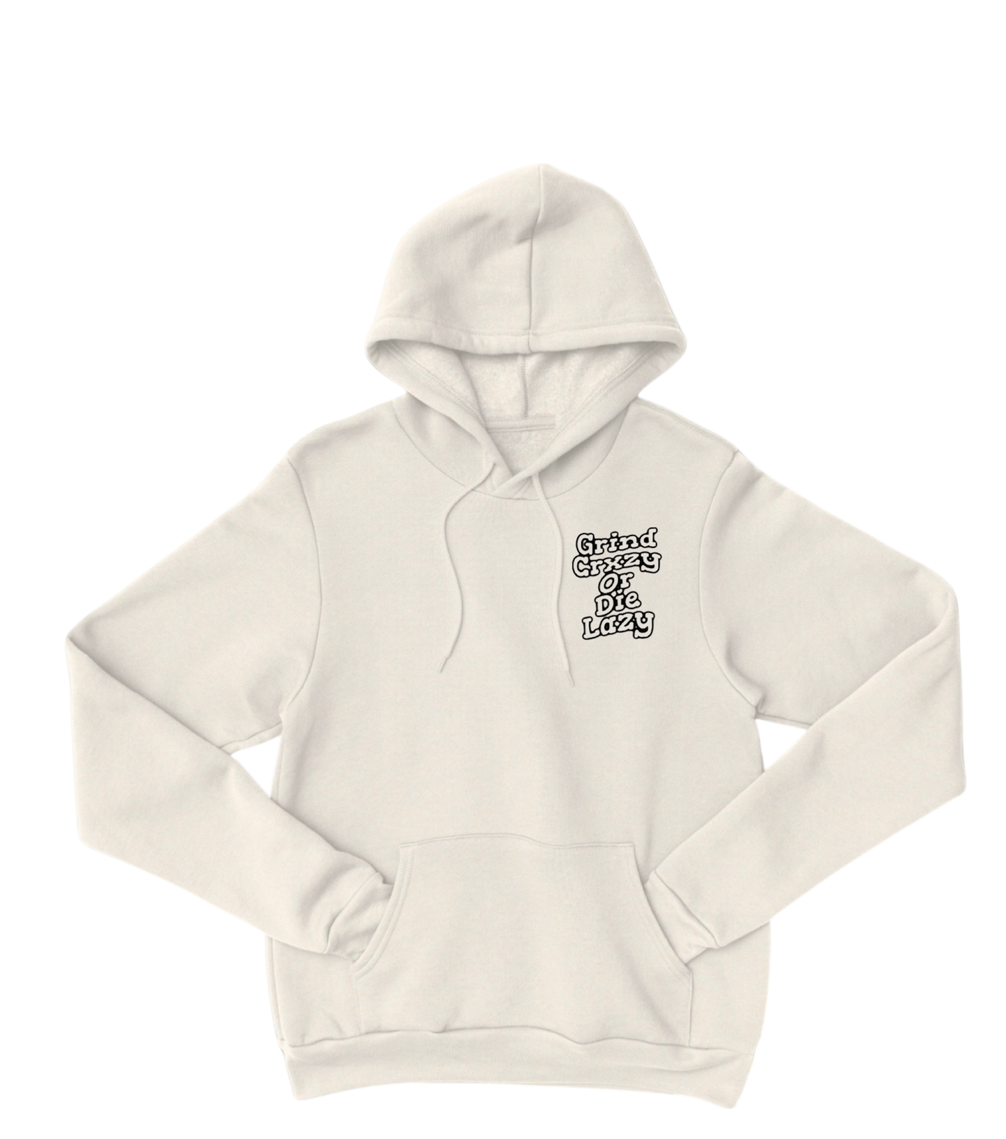 GrindCrxzy - Bone "GCDL Outline" Hoodie