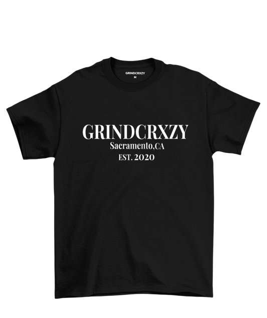 GrindCrxzy - Black “Sac EST.” Shirt