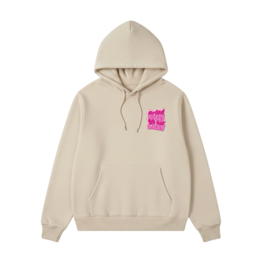 GrindCrxzy - Tan “GCDL PINK&PINK" Hoodie