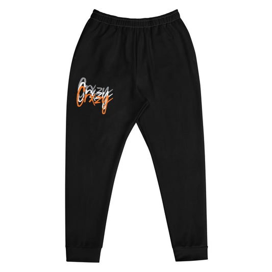 GrindCrxzy -  Black “Orange Crxzy” Joggers
