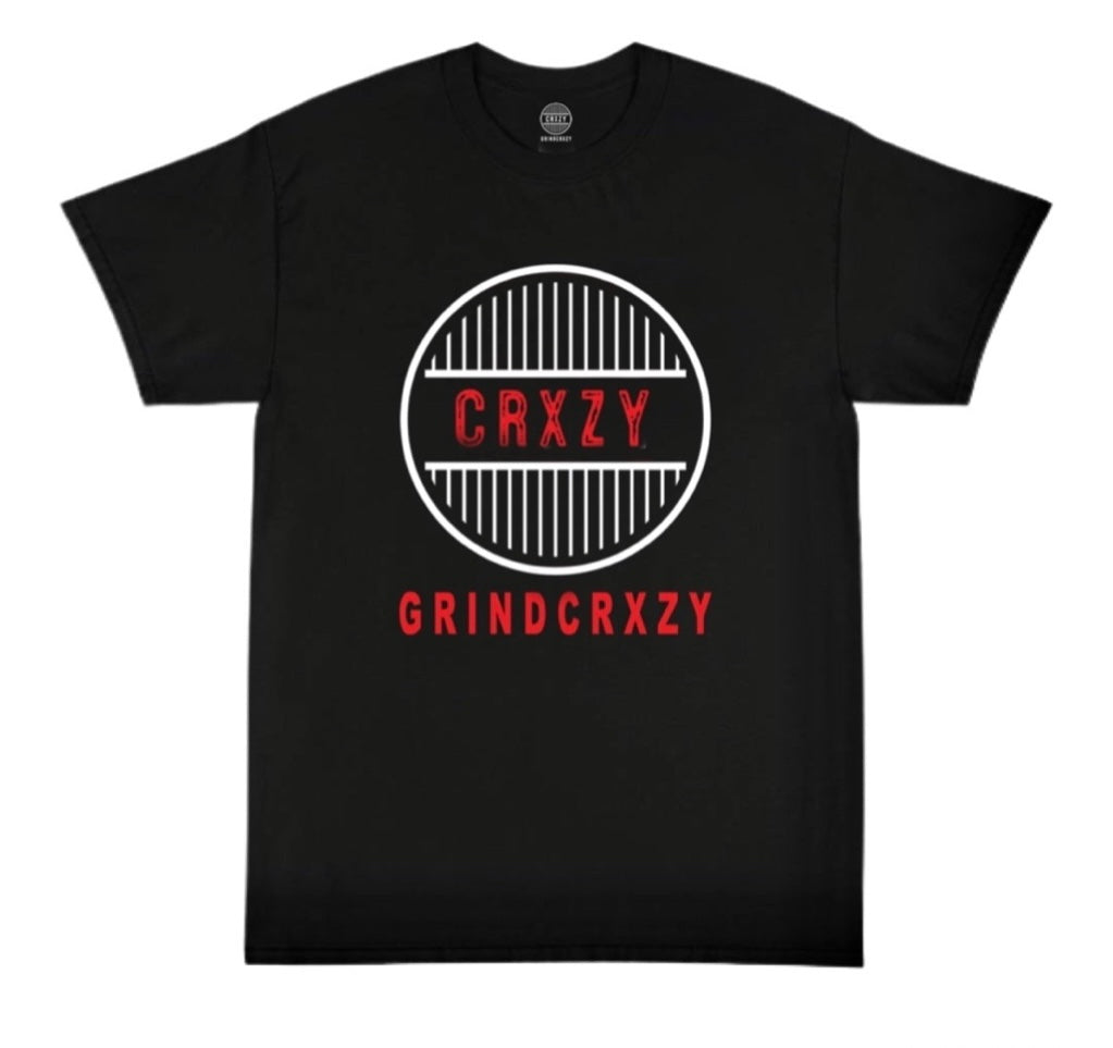 Grindcrxzy Black “Red Special” Bridge Shirt