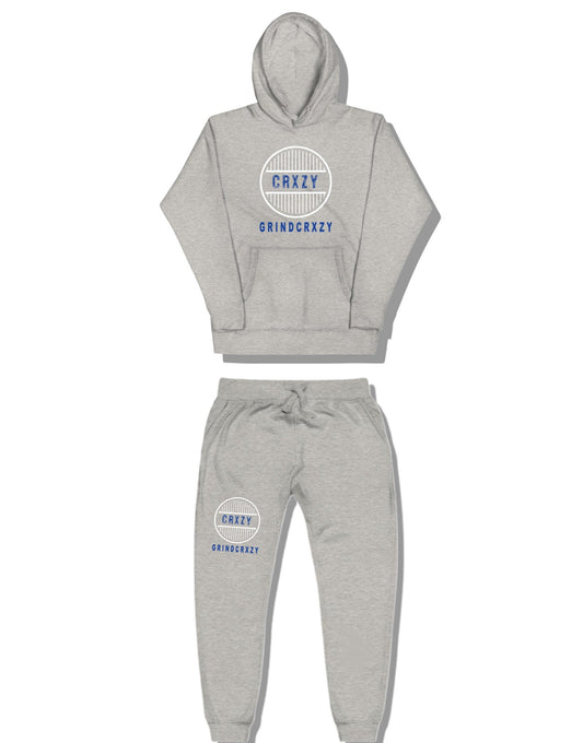 GrindCrxzy - Grey " Blue Special" Set